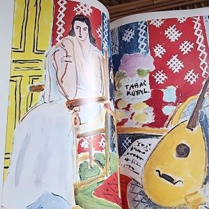 Vtg Art Coffee Table Art Book 'The World Of Matisse'